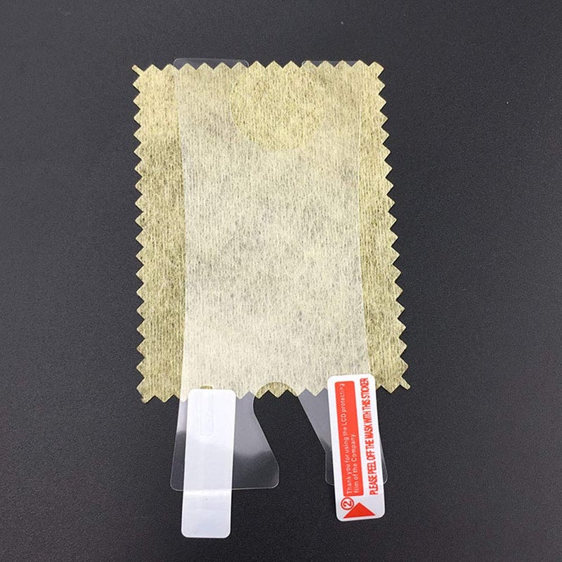 Rowsmau 5 PCs Protector Film Clear Screen Protector Cover LCD Screen +Clean Cloth for Gameboy Micro GBM 1 (Clear) - Image 5
